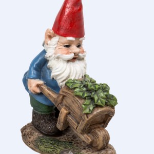 Wheelbarrow gnome